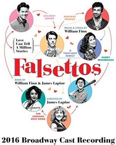 William Finn - Falsettos ryhmässä CD / Film/Musikal @ Bengans Skivbutik AB (2481119)