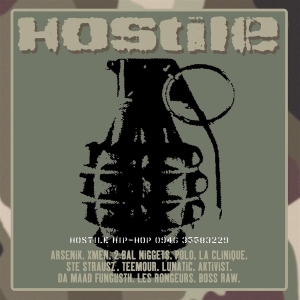 Various - Hostile Hip Hop (Version 2006) ryhmässä CD @ Bengans Skivbutik AB (2482660)
