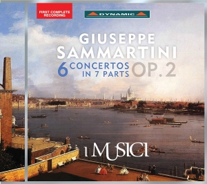 Sammartini Giuseppe - 6 Concertos In Seven Parts Op. 2 ryhmässä CD @ Bengans Skivbutik AB (2482673)