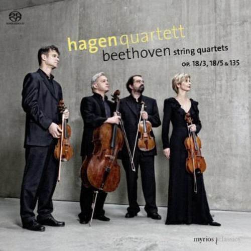 Beethoven Ludwig Van - String Quartets Nos. 3, 5 & 16 ryhmässä CD / Myydyimmät @ Bengans Skivbutik AB (2492409)