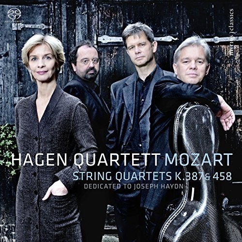Mozart W A - String Quartets Nos. 14 & 17 ryhmässä CD / Klassiskt @ Bengans Skivbutik AB (2492412)