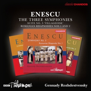 Bbc Philharmonic Orchestra Gennady - Enescu: The Three Symphonies (3 Cd) ryhmässä CD @ Bengans Skivbutik AB (2495080)