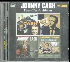 Cash Johnny - Four Classic Albums ryhmässä Minishops / Johnny Cash @ Bengans Skivbutik AB (2514751)