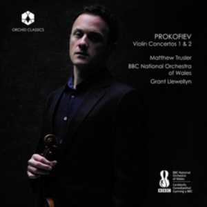 Matthew Trusler - Violin Concertos 1+2 ryhmässä CD @ Bengans Skivbutik AB (2518584)