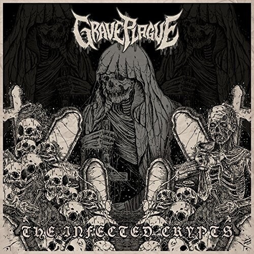 Grave Plague - Infected Crypts ryhmässä VINYYLI / Hårdrock/ Heavy metal @ Bengans Skivbutik AB (2519940)