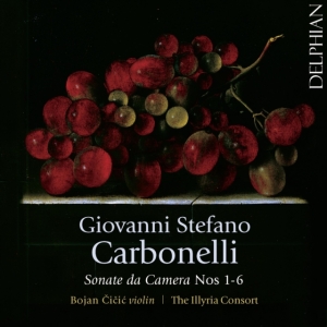 Carbonelli Giovanni Stefano - Sonate Da Camera, Nos 1–6 ryhmässä CD @ Bengans Skivbutik AB (2522419)