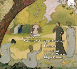 Franck - Sonate Pour Piano Et Violon/Concert ryhmässä ME SUOSITTELEMME / Klassiska lablar / Harmonia Mundi @ Bengans Skivbutik AB (2523001)