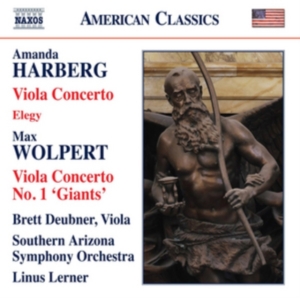 Harberg Amanda Wolpert Max - Concerto For Viola And Orchestra E ryhmässä CD @ Bengans Skivbutik AB (2527405)