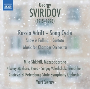 Sviridov Georgy - Russia Adrift Snow Is Falling Mus ryhmässä CD @ Bengans Skivbutik AB (2528476)