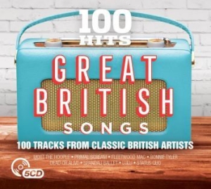 Various Artists - 100 Hits - Great British Songs ryhmässä CD @ Bengans Skivbutik AB (2540230)