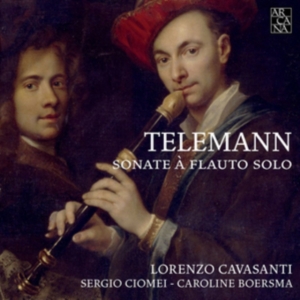 Telemann G P - Sonate À Flauto Solo ryhmässä CD @ Bengans Skivbutik AB (2547851)