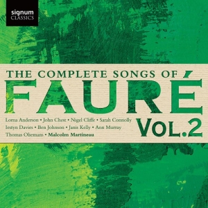 Fauré Gabriel - The Complete Songs Of Faure, Vol. 2 ryhmässä CD @ Bengans Skivbutik AB (2548303)
