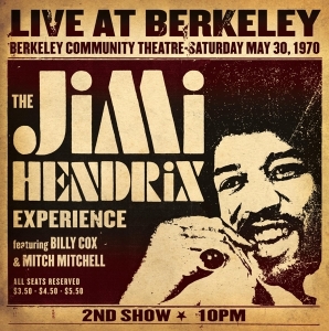 Hendrix Jimi The Experience - Live At Berkeley ryhmässä Minishops / Jimi Hendrix @ Bengans Skivbutik AB (2550364)