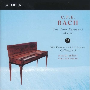 Bach C P E - Solo Keyboard Music, Vol. 33 ryhmässä CD @ Bengans Skivbutik AB (2551148)