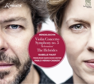 Mendelssohn Felix - Violin Concerto & Symphony No. 5 ryhmässä ME SUOSITTELEMME / Klassiska lablar / Harmonia Mundi @ Bengans Skivbutik AB (2551484)