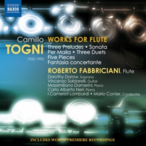 Togni Camillo - Works For Flute ryhmässä CD @ Bengans Skivbutik AB (2556964)