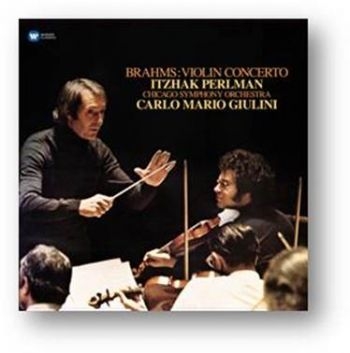 Itzhak Perlman - Brahms: Violin Concerto ryhmässä VINYYLI / Klassiskt @ Bengans Skivbutik AB (2561623)