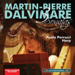 Dalvimare Martin-Pierre - Three Sonatas ryhmässä CD @ Bengans Skivbutik AB (2607695)