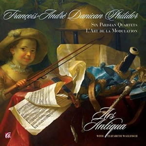 Philidor F-A - Six Parisian Quartets ryhmässä CD @ Bengans Skivbutik AB (2607710)