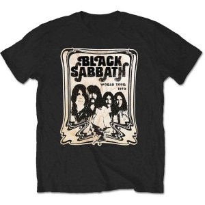 Black Sabbath - World Tour 78 Uni Bl ryhmässä BW-T-shirts @ Bengans Skivbutik AB (2626164)