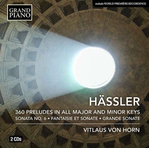 Hässler J W - 360 Préludes (Dans Tous Les Tons Ma ryhmässä CD / Klassiskt @ Bengans Skivbutik AB (2714755)