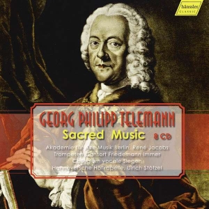 Telemann G P - Sacred Music (8 Cd) ryhmässä CD @ Bengans Skivbutik AB (2822331)