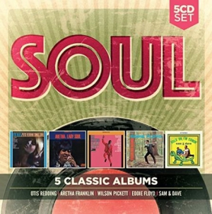 Various Artists - 5 Classic Albums: Soul ryhmässä CD @ Bengans Skivbutik AB (2825740)