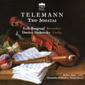 Telemann G P - Trio Sonatas ryhmässä CD @ Bengans Skivbutik AB (2865269)