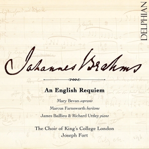 Brahms Johannes - An English Requiem ryhmässä CD @ Bengans Skivbutik AB (2873638)
