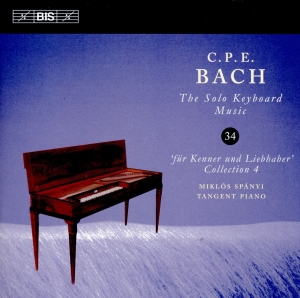Bach C P E - Solo Keyboard Music, Vol. 34 ryhmässä CD @ Bengans Skivbutik AB (2896228)