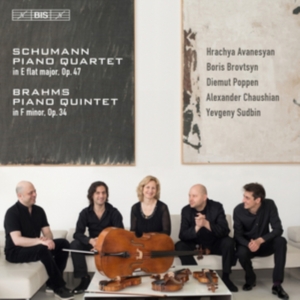 Schumann Robert Brahms Johannes - Piano Quartet Piano Quintet ryhmässä Musiikki / SACD / Klassiskt @ Bengans Skivbutik AB (2896229)