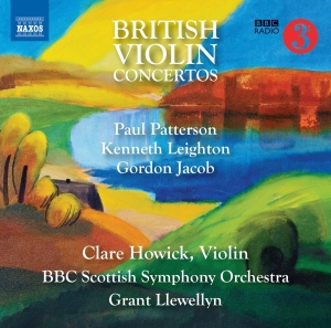 Patterson Paul Leighton Kenneth - British Violin Concertos ryhmässä CD @ Bengans Skivbutik AB (2925334)