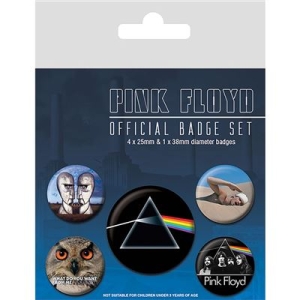 Pink Floyd - Pink Floyd Badge Pack Pin ryhmässä Minishops / Pink Floyd @ Bengans Skivbutik AB (2988080)