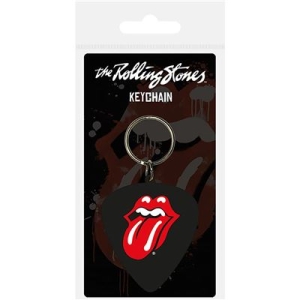 Rolling Stones - Rolling Stones Rubber Keychain (Plectrum ryhmässä Minishops / Rolling Stones @ Bengans Skivbutik AB (2996555)