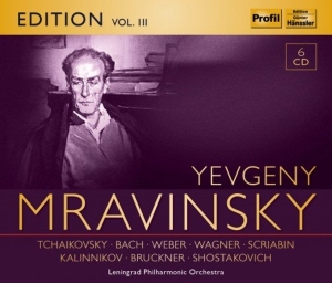 Various - Yevgeny Mravinsky Edition, Vol. 3 ( ryhmässä CD @ Bengans Skivbutik AB (3023808)