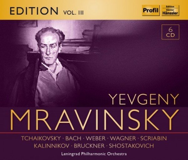 Various - Yevgeny Mravinsky Edition, Vol. 3 ( ryhmässä CD @ Bengans Skivbutik AB (3023808)