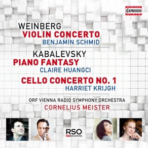 Weinberg Mieczyslaw Kabalevsky D - Russian Concertos ryhmässä CD @ Bengans Skivbutik AB (3029855)