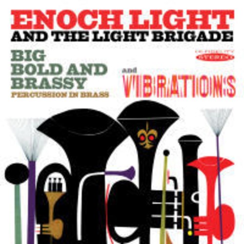 Enoch Light - Big Bold & Brassy & Vibrations ryhmässä CD / Pop @ Bengans Skivbutik AB (3034720)