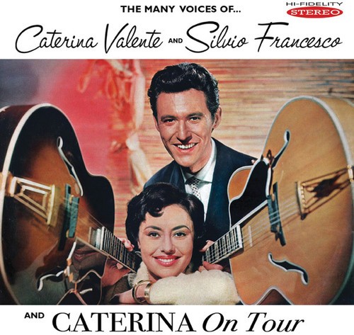 Caterina Valente - Many Voices Of & Caterina On Tour ryhmässä CD / Pop @ Bengans Skivbutik AB (3034728)
