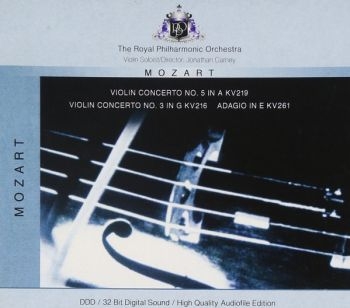 Royal Philharmonic Orchestra - Mozart: Violinkonzerte 5,3 ryhmässä CD / Myydyimmät @ Bengans Skivbutik AB (3042115)