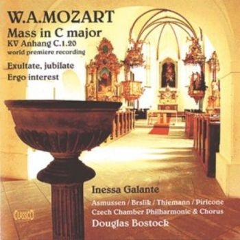 Czech Chamber Philharmonic And Chor - Mozart: Mass In C Major, Exu ryhmässä CD / Pop @ Bengans Skivbutik AB (3042251)