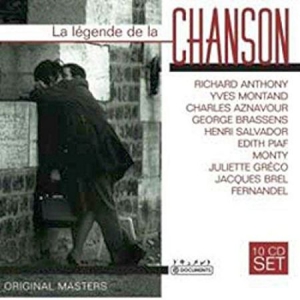 Various Artists - La Legende De La Chanson ryhmässä CD @ Bengans Skivbutik AB (3042611)