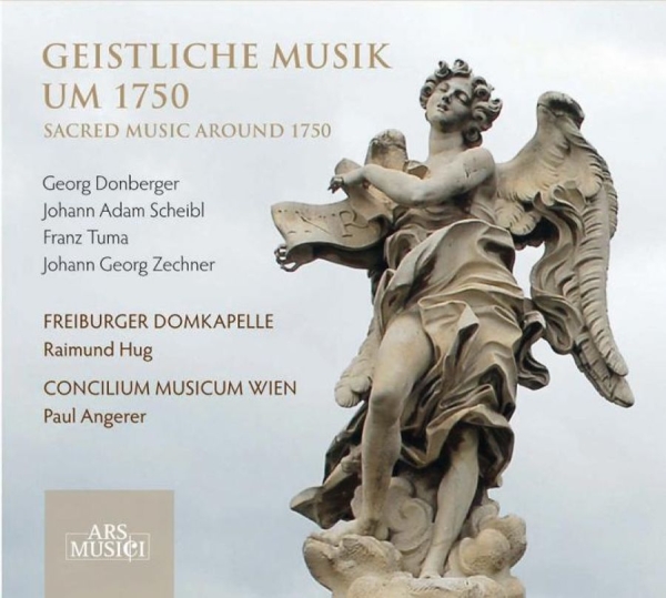 Freiburger Domkapelle/Hug/Concilium - Geistliche Musik Um 1750 ryhmässä CD / Pop @ Bengans Skivbutik AB (3042958)