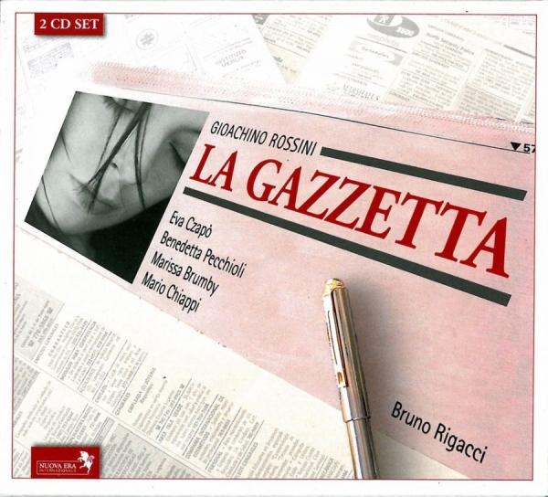 Czapo/Peccioli/Rigacci - Rossini: La Gazzetta ryhmässä CD / Myydyimmät @ Bengans Skivbutik AB (3043195)