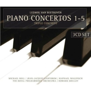 Roll Michael - Beethoven: Piano Concertos 1-5 ryhmässä CD @ Bengans Skivbutik AB (3043397)
