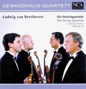 Gewandhaus-Quartett - Beethoven:Streichq.E Moll Op59 ryhmässä CD / Myydyimmät @ Bengans Skivbutik AB (3043416)