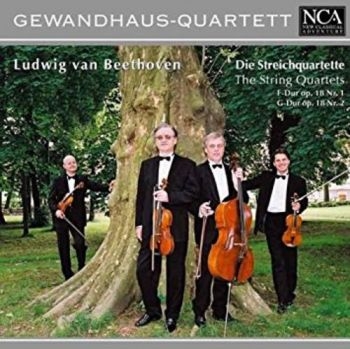 Gewandhaus-Quartett - Beethoven: Streichquart. Op.18 ryhmässä CD / Myydyimmät @ Bengans Skivbutik AB (3043422)