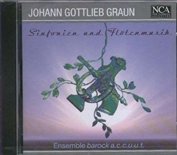 Ensemble Barock A.C.C.U.U.T. - Graun: Sinfonien & Flötenmusik ryhmässä CD / Myydyimmät @ Bengans Skivbutik AB (3043424)
