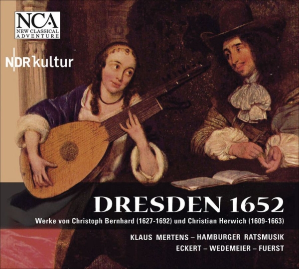 Mertens Klaus/Ensemble Hamburger Ra - Herwich: Dresden 1652 ryhmässä CD / Pop @ Bengans Skivbutik AB (3043434)