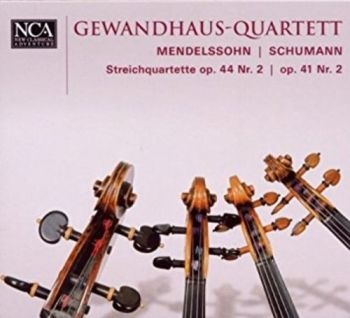 Gewandhaus-Quartett - Mendessohn: Streichquartette ryhmässä CD / Myydyimmät @ Bengans Skivbutik AB (3043444)